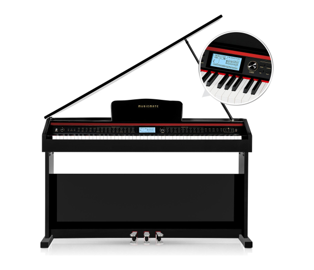 MusicMate Fortepian cyfrowy MM-P500-B DreamHarmony - 1588137 - zdjęcie 2